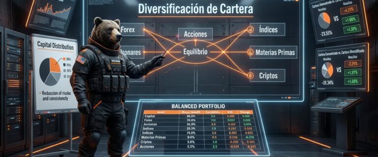 Diversifica tu Cartera de Trading Como un Profesional