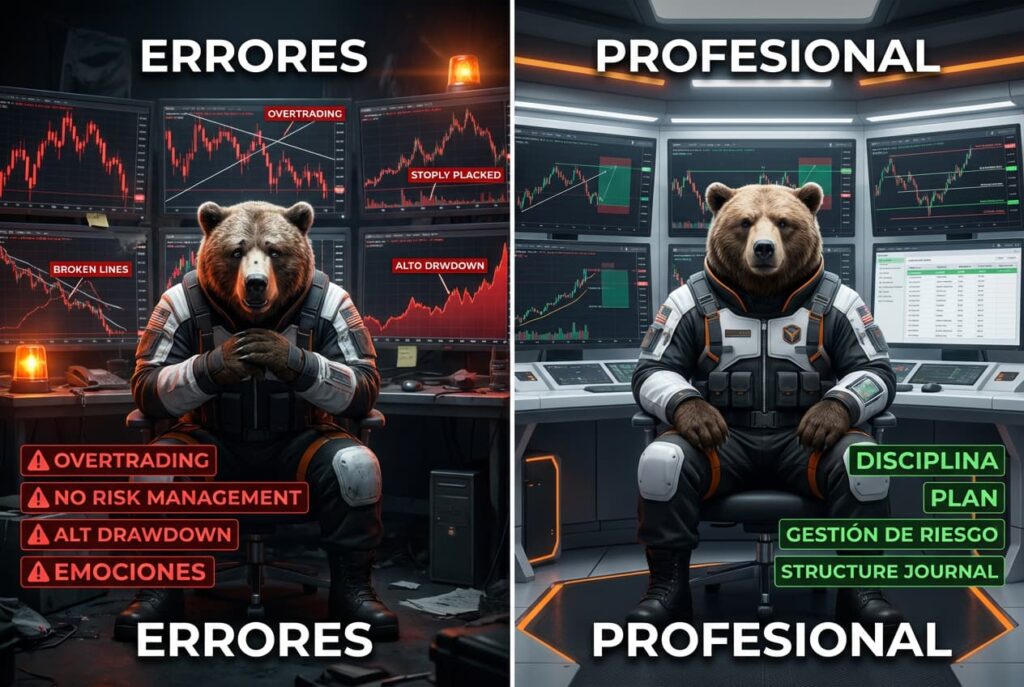 Estás Cometiendo Estos Errores de Trading Que Destruyen Tu Cuenta