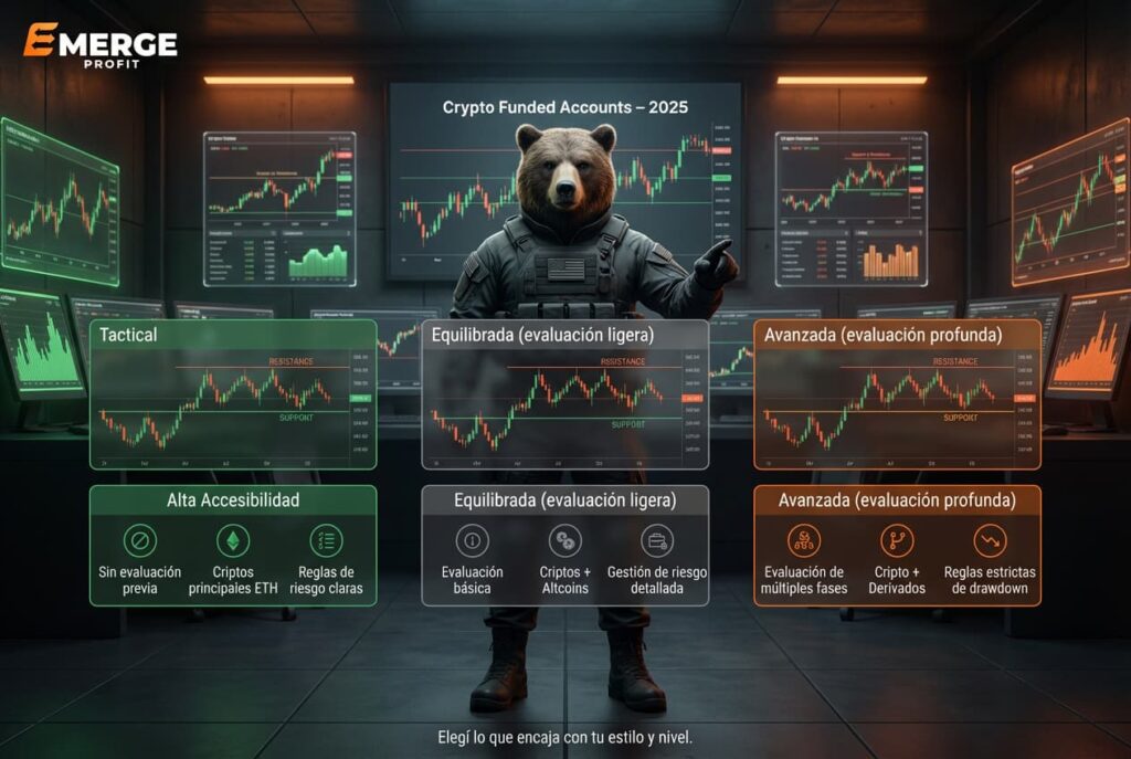 Descubre las Mejores Cuentas de Fondeo para Criptomonedas en 2025