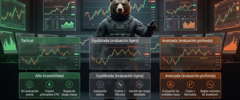 Descubre las Mejores Cuentas de Fondeo para Criptomonedas en 2025 Descubre las Mejores Cuentas de Fondeo para Criptomonedas en 2025