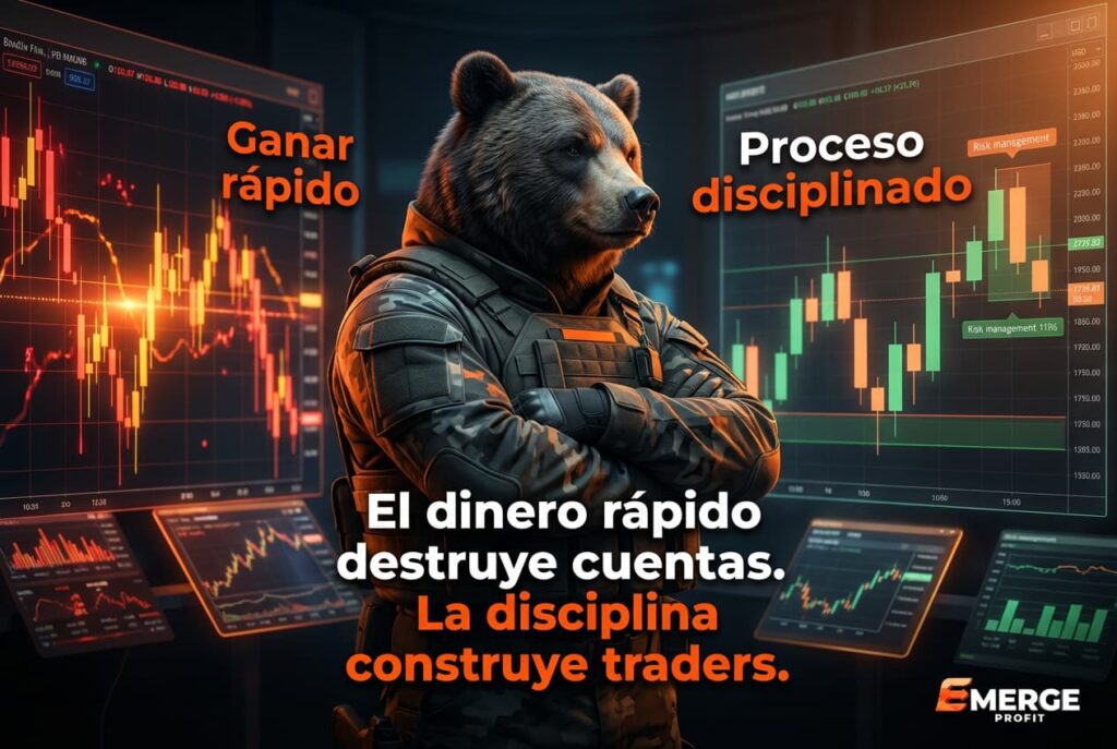 Por qué Ganar Dinero Rápido es el Peor Objetivo en Trading