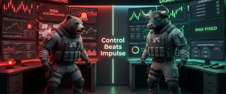 Por Qué el Overtrading Destruye Cuentas de Fondeo