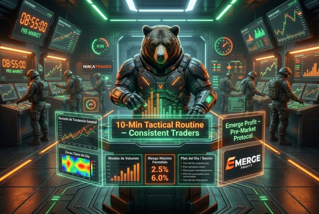 La Rutina de 10 Minutos que Usan los Traders Fondeados Consistentes