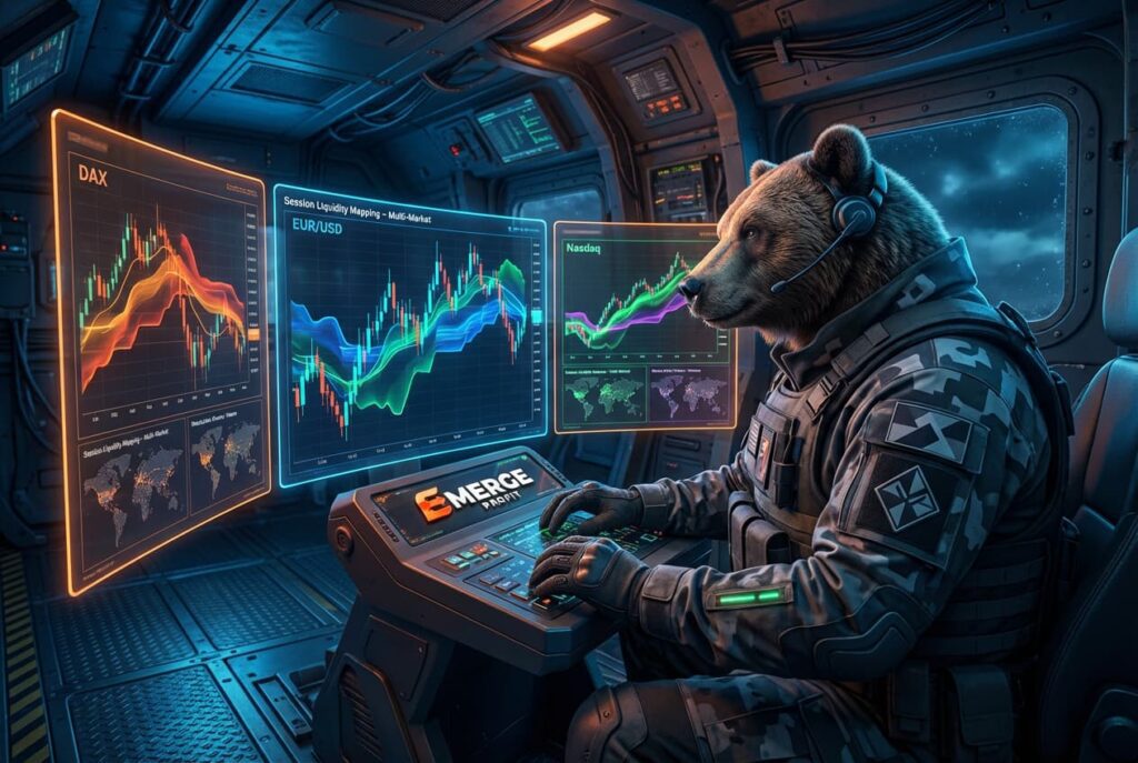 Estrategias de Liquidez por Sesión: EUR/USD vs DAX vs Nasdaq