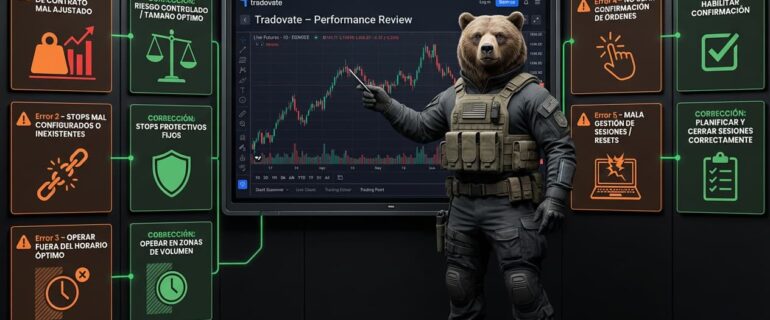 Errores frecuentes en Tradovate que afectan el rendimiento del trader Errores frecuentes en Tradovate que afectan el rendimiento del trader