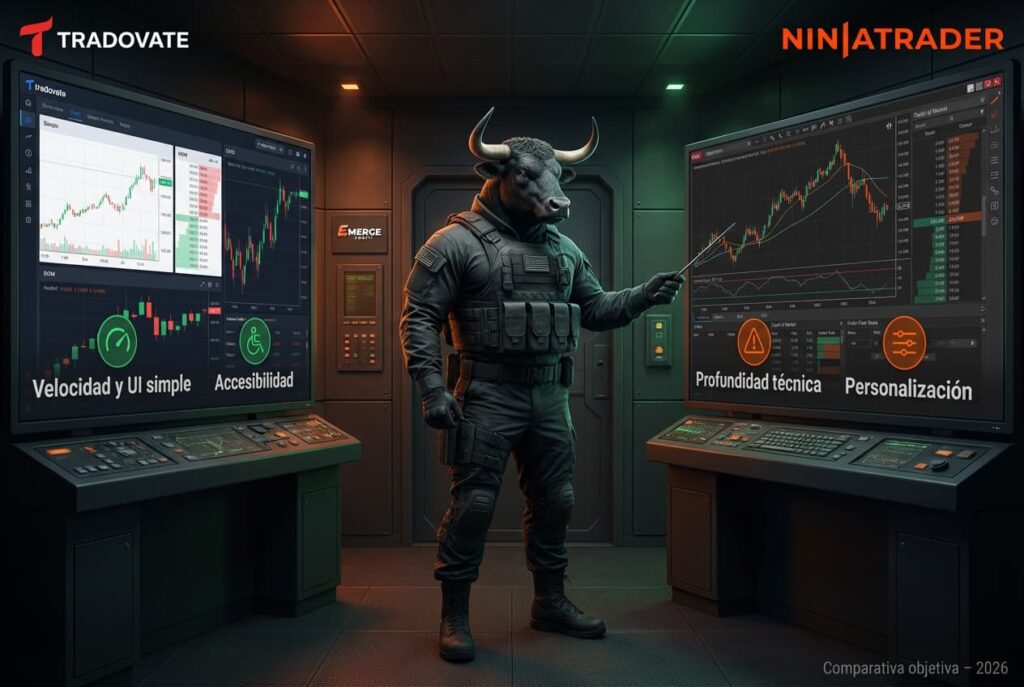 Tradovate vs NinjaTrader: ¿qué plataforma conviene usar y por qué?