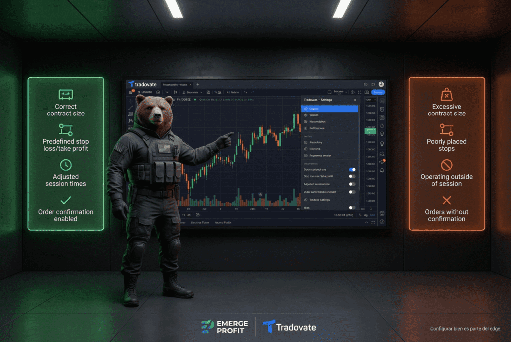 Cómo Configurar Tradovate Correctamente para Evitar Errores Comunes