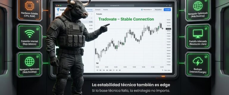 Requisitos Técnicos para Operar sin Problemas en Tradovate