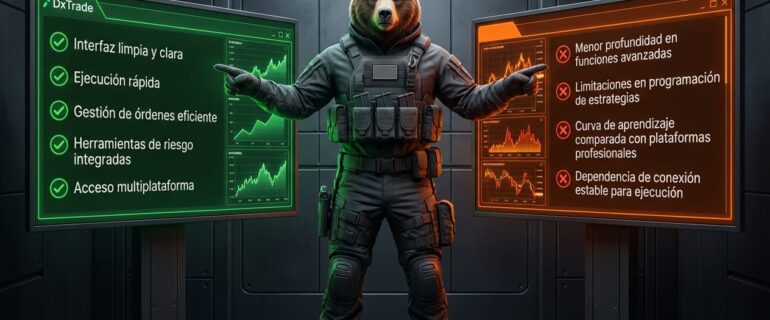 Ventajas y Desventajas de DxTrade para Trading Online