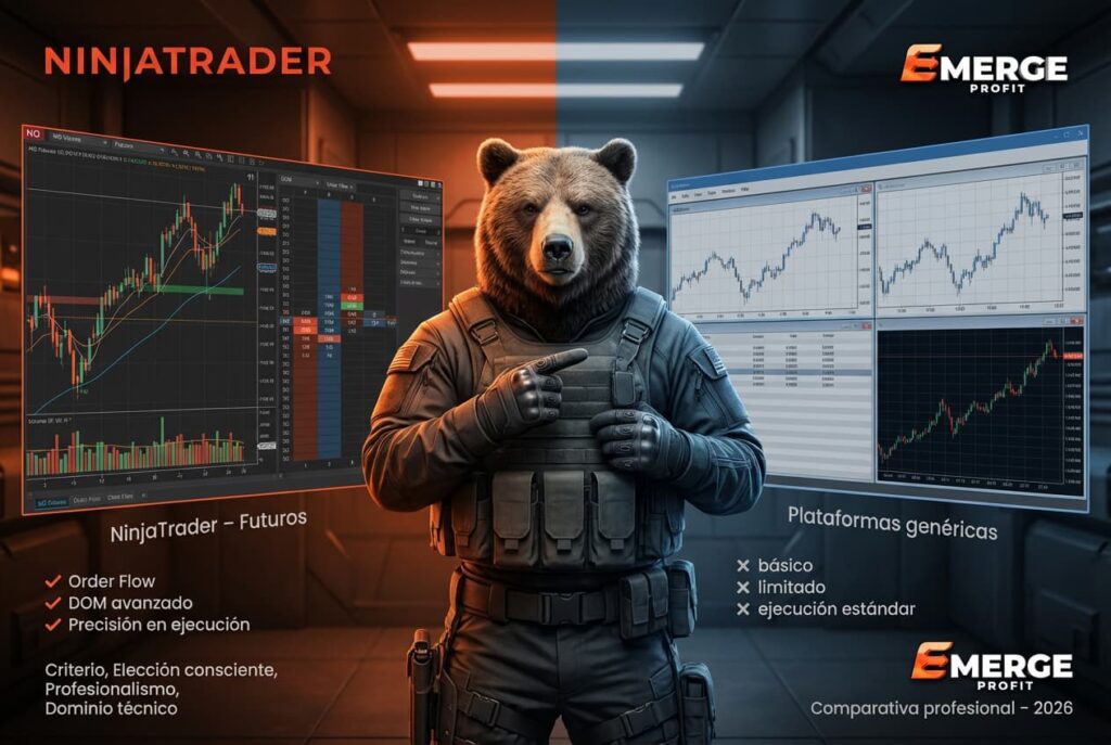 NinjaTrader vs Otras Plataformas: Diferencias Clave para Traders Profesionales