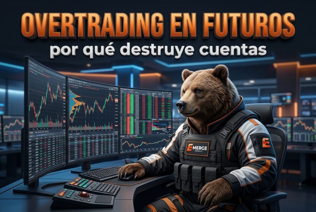 Por qué el overtrading destruye cuentas de Futuros