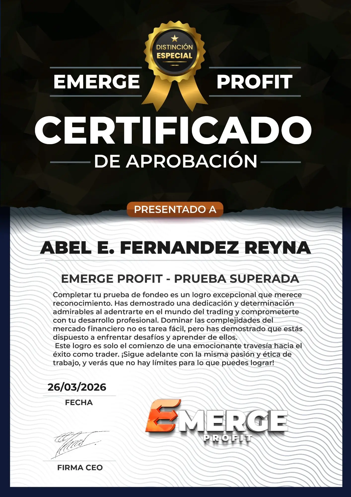 Certificado