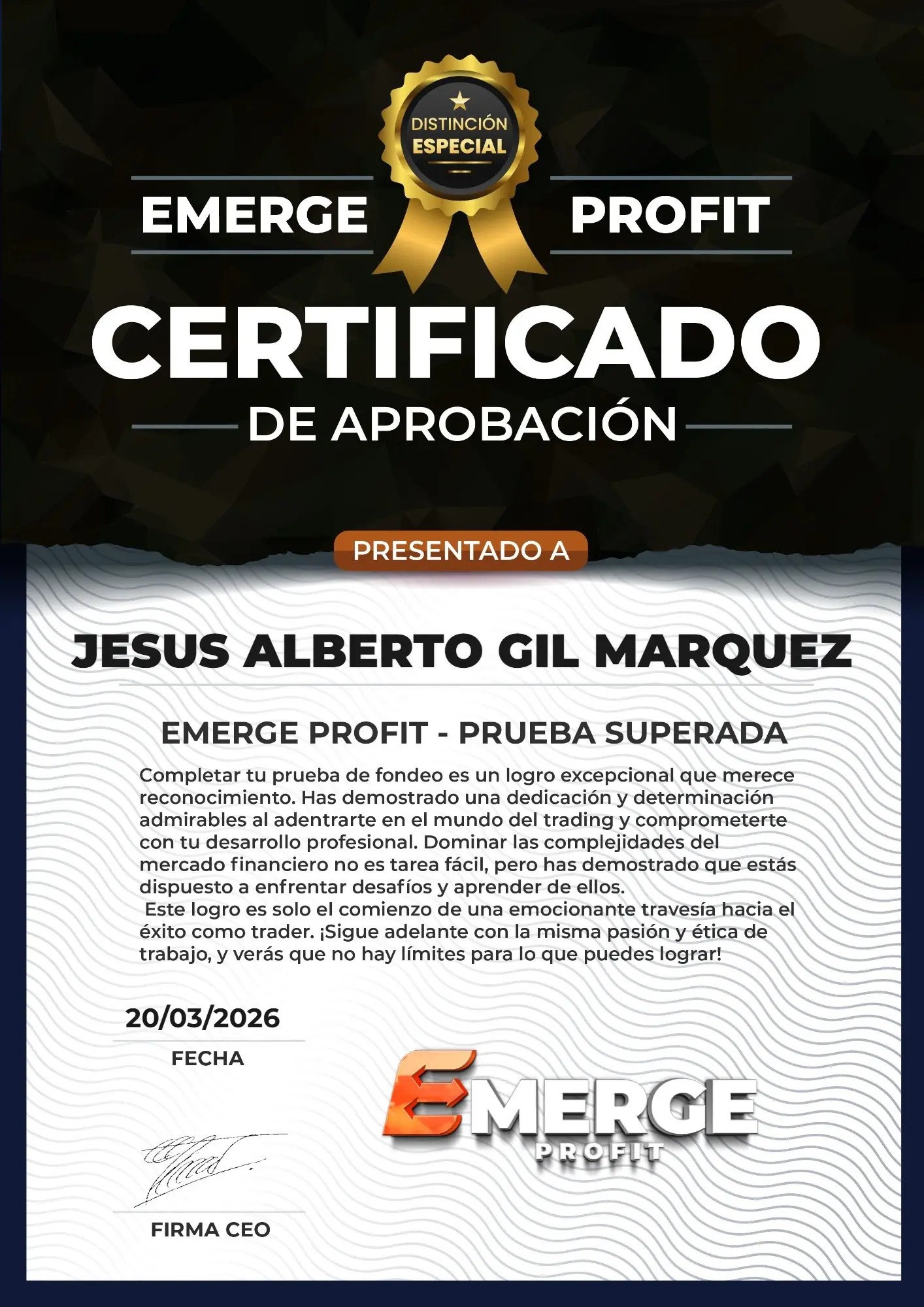 Certificado