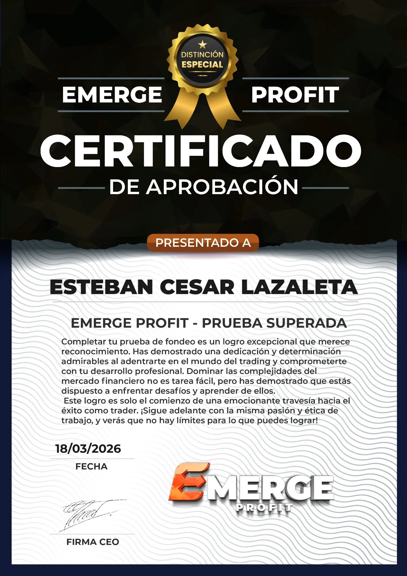 Certificado