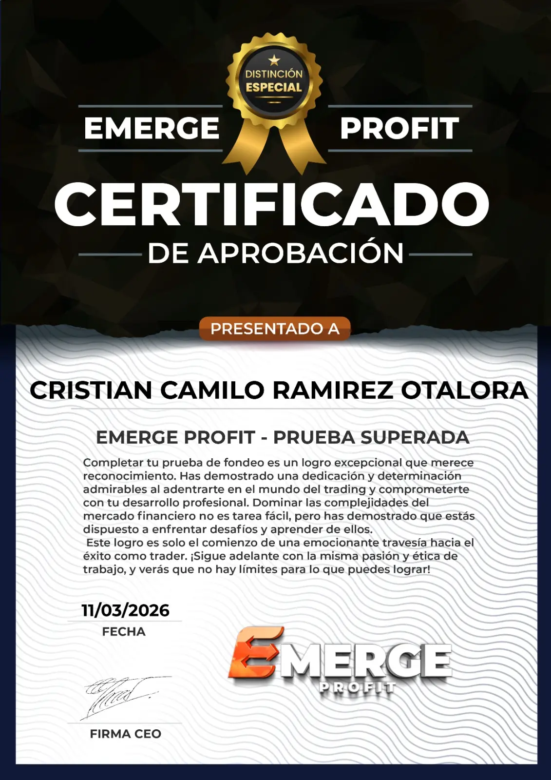 Certificado