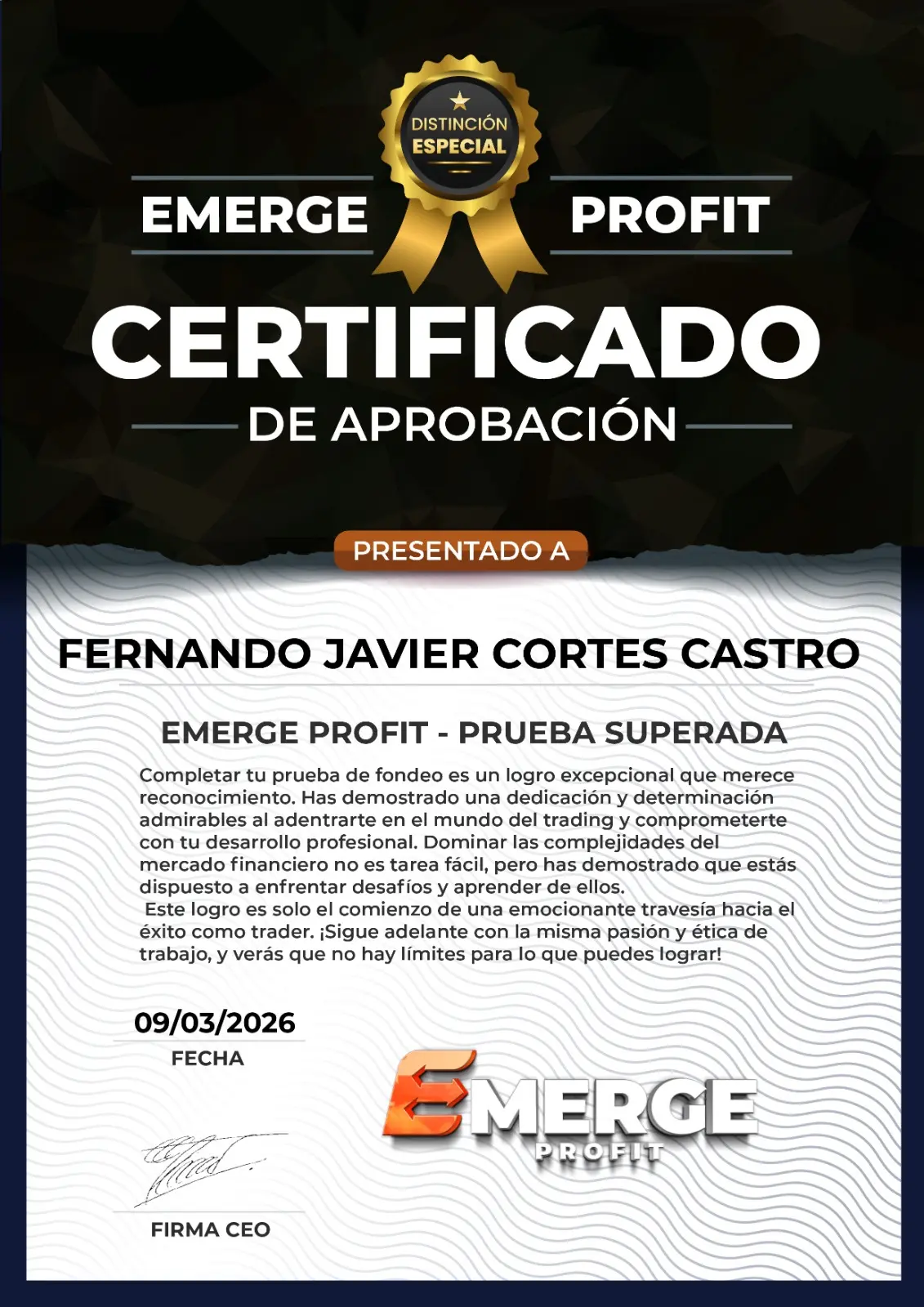 Certificado