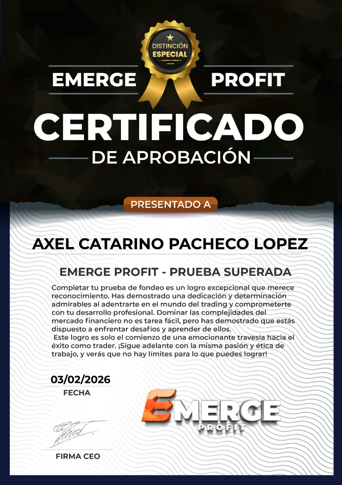 Certificado